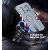 Dexnor MagSafe 360 Kickstand Case für iPhone 17 Pro Max / 18 Pro Max mit Kameraschutz - Hellblau