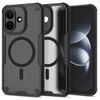 Tech-Protect Rugged Shield MagSafe Schutzhülle für Xiaomi Redmi Note 17 Pro 5G - Hybrid Case mit MagSafe Technologie - Mattschwarz