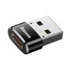 Baseus Adaptér USB-C na USB-A, 3A, černý