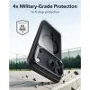ESR Classic Hybrid Kickstand MagSafe, iPhone 17 Pro / 18 Pro, priehľadný / čierny