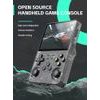R36S Преносима игрова конзола с 3,5" IPS дисплей, ArkOS Linux система, черна