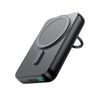 Joyroom JR-W050 20W MagSafe 10000mAh vezeték nélküli power bank gyűrűvel és állvánnyal, fekete