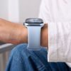 Tech-Protect Silicone rihm Apple Watch 8 / 9 / 10 / 11 / 12 / SE / Ultra (40 / 41 / 42 mm) – helesinine