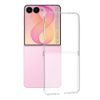 Techsuit Clear Silicone, Samsung Galaxy Z Flip7 / Z Flip8, przezroczyste
