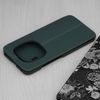 Xiaomi Redmi Note 15 Pro 5G odinis atverčiamas dėklas su langeliu – žalia