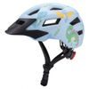 Casco da ciclismo per bambini Wozinsky con visiera rimovibile S, azzurro