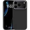 Benks Magnetic Armor Air Kevlar husă Metal Frame, iPhone 17 Pro Max / 18 Pro Max, negru