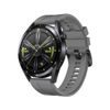 Strap One szilikon szíj Huawei Watch GT 3 42 mm-es órához, szürke