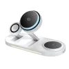 Tech-Protect A51 ArcticBoost 3in1 Kabelloses MagSafe Ladegerät - 25 W - Qi 2.2 - Weiß