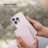 FIXED MagZen 5 Crystal powerbank vezeték nélküli Qi2 töltéssel és MagSafe támogatással, 5 000 mAh, fekete