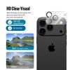JP Combo Pack Screenprotector - Gehard glas (2 stuks) + 2x Lens Protector - voor iPhone 17 Pro Max