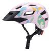 Casco da ciclismo per bambini Wozinsky con visiera rimovibile XS, rosa