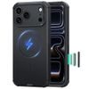 iPhone 17 Pro / 18 Pro vāciņš – ESR Cyber Halolock MagSafe aizsargvāciņš – melns