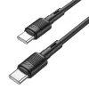 Hoco X83 USB-C – USB-C laidas, PD 3A 60W, 1 m – juodas