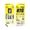Borofone BV3 OTG Adapter USB-C auf USB-A 3.0 - Datentransfer bis 5 Gb/s - Silber