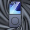 Techsuit PureFrost MagSafe, Samsung Galaxy Z Flip 7, matowa czerń