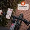 Univerzálny držiak mobilného telefónu na bicykel FIXED Bikee Plus, čierny