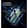 Xiaomi Redmi Note 13 Pro 5G / Poco X6 5G dėklas – Dexnor 360 Kickstand su kameros apsauga – mėlyna