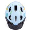 Casco da ciclismo per bambini Wozinsky con visiera rimovibile XS, azzurro