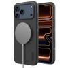 iPhone 17 Pro / 18 Pro dėklas – Nillkin Super Frosted Shield Pro Magnetic – juoda