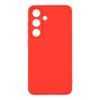 OBAL:ME Matte TPU Kryt pre Samsung Galaxy S25, červený