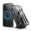 Dexnor MagSafe 360 Kickstand Camprotector Θήκη iPhone 15 Pro Max, Μαύρη