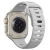 Tech-Protect Silicone Line narukvica, Apple Watch 8 / 9 / 10 / 11 / 12 / SE / Ultra (44 / 45 / 46 / 49 mm), siva