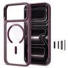 Tech-Protect MagMat MagSafe Case für iPhone 17 Pro Max / 18 Pro Max - Hybrid Schutzhülle mit Camera Control - Weinrot