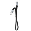 Dudao L10C kabel USB C - USB C, PD100W, crna