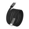 Borofone Peace (BX124) USB-C auf Lightning Ladekabel - Schnellladekabel 30 W Power Delivery - 1 m - Schwarz