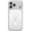 iPhone 17 Pro / 18 Pro dėklas – Spigen Liquid Crystal MagSafe skaidrus – balta