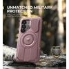 Dexnor MagSafe 360 Kickstand Προστατευτική Θήκη Samsung Galaxy S25, Ροζ