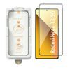 Wency Magic Box 5D Σκληρυμένο Γυαλί με Εύκολη Εφαρμογή, Xiaomi Redmi Note 13 5G, μαύρο