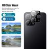 Xiaomi Redmi 12 apsauginis rinkinys – JP 2 vnt. grūdinto stiklo ir 2 vnt. kameros apsaugos