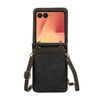 Etui Crossbody, Samsung Galaxy Z Flip 8, czarne