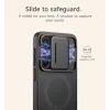 Suritch MagSafe Kickstand Camprotector tok Samsung Galaxy A37 / A36, fekete