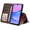 Samsung Galaxy A18 ümbris – Magnet Case nahkümbris – pruun
