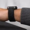 Tech-Protect Nylon Sport řemínek, Apple Watch 8 / 9 / 10 / 11 / SE / Ultra (44 / 45 / 46 / 49 mm), černý