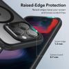 Ovitek ESR CH HaloLock MagSafe za iPhone 15 Pro, prozorno črn