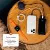 FIXED Zen2 10 powerbank LCD kijelzővel, 10 000 mAh, PD 20W, fekete