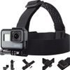 Alogie Kopfhalterung für Smartphone und Action Kamera - 2in1 Head Strap Mount - Schwarz