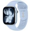 Tech-Protect Silicone rihm Apple Watch 8 / 9 / 10 / 11 / 12 / SE / Ultra (40 / 41 / 42 mm) – helesinine