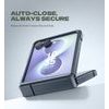 Samsung Galaxy Z Flip 8 aizsargvāciņš – Dexnor 360 Kickstand – zils