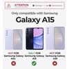 Dexnor 360 Kickstand táborvédő borító Samsung Galaxy A15, zöld
