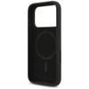 Karl Lagerfeld Siliconen Hoesje KC Body Ring - MagSafe geschikt - voor iPhone 17 Pro / 18 Pro - Zwart