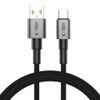 Tech-Protect UltraBoost DNA kábel USB-C, 15W/3A, 1m, sivý