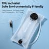 West Biking Trinkblase 2L für Sport und Outdoor - Hydration Bladder mit TPU Material - Transparent