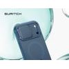 Husă Suritch AirBounce Bumper MagSafe cu Suport și Protecție Cameră, iPhone 17 Pro Max / 18 Pro Max, albastru deschis