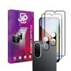 JP 5D Combo pack, Sada 2 5D tvrzených skel a 2 sklíček na fotoaparát, Xiaomi Redmi A7 Pro