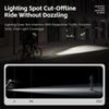 West Biking Fahrradlicht Vorne Wasserdicht mit Kabellosem Controller, 1600 lm, 2000mAh